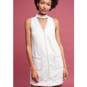 Anthropologie Holding Horses Seamed Cutout Dress